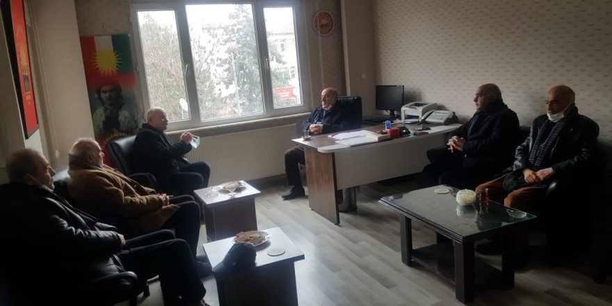 PAK Heyeti Diyarbakır’da HAK-PAR’ı Ziyaret Etti