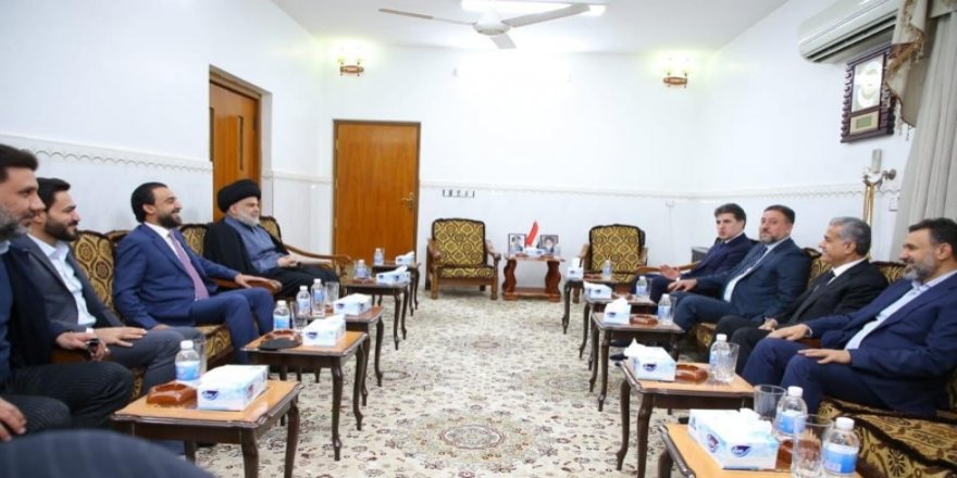 Neçirvan Barzani Necef’te Sadr’la görüştü