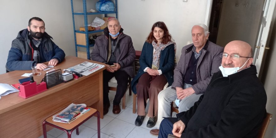 PAK Heyeti Diyarbakır’da EMEP Diyarbakır İl Örgütü’nü Ziyaret Etti