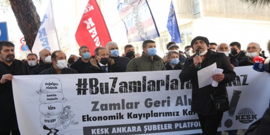 Zamlı faturalar yakıldı