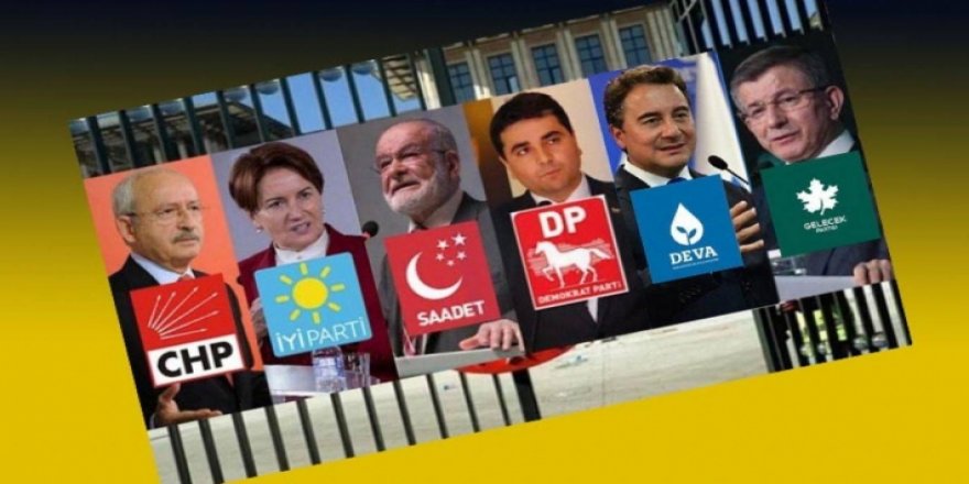 Türkiye'nin 6 muhalefet partisi toplanıyor