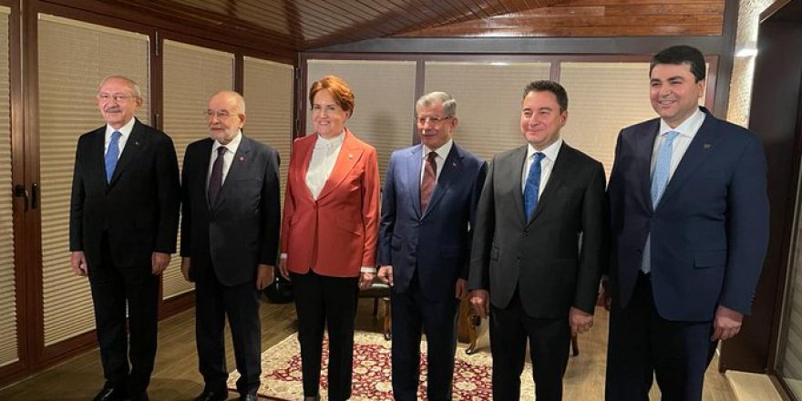 Altı lider ilk kez bir masa etrafında buluştu