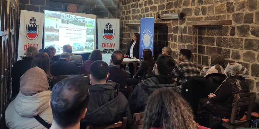 DİTAV'dan Diyarbakır mimarisi sunumu