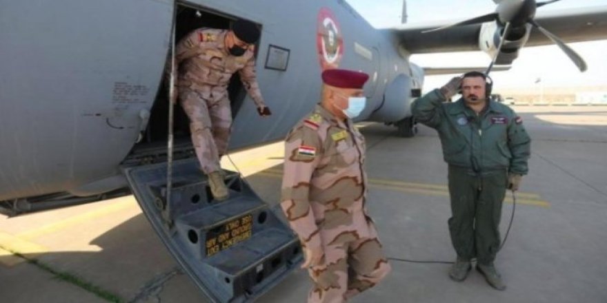 Iraklı üst düzey askeri heyetten Şengal'e ziyaret
