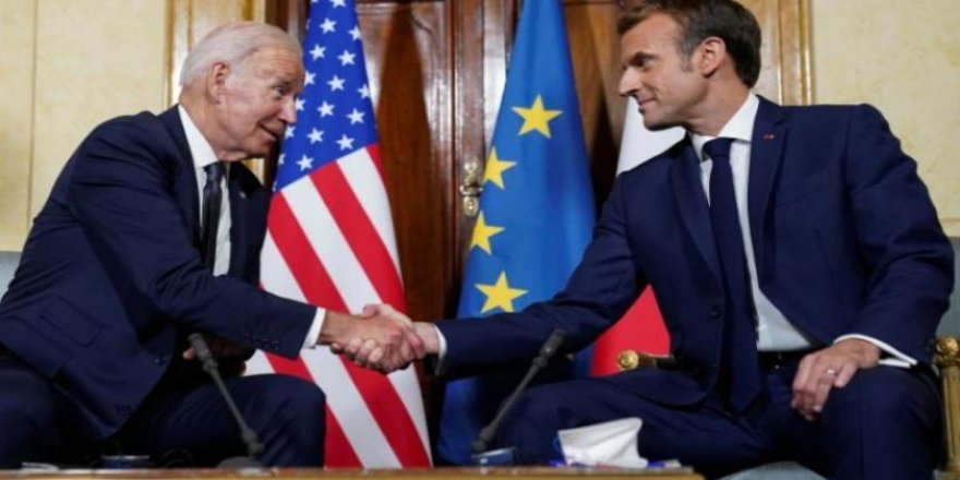 Biden ve Macron: Rusya Ukrayna’daki eylemlerden sorumlu tutulmalı