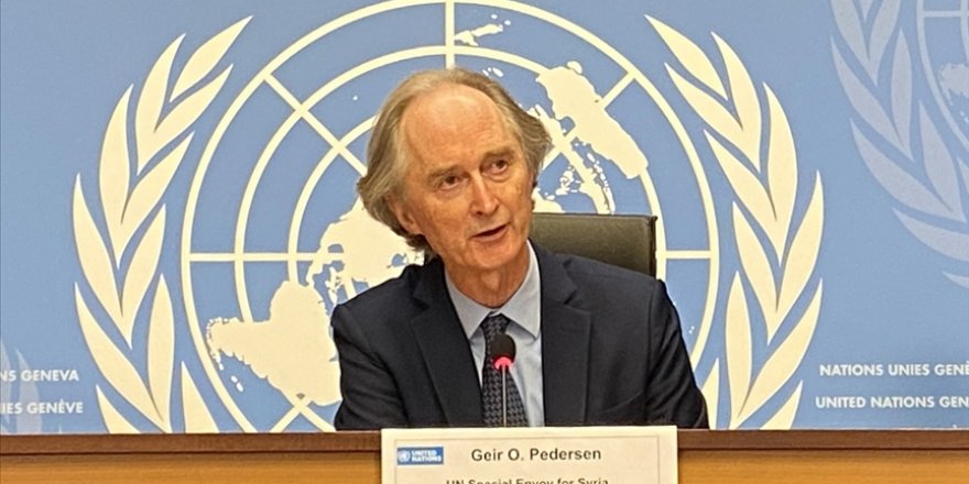 Pedersen: "Suriye'de askeri değil, siyasi çözüm üretilmeli"