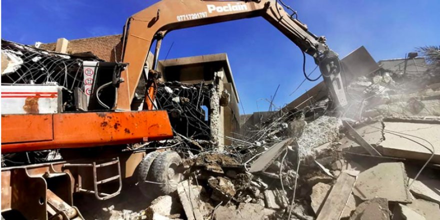 KDP, Bağdat'taki parti binasını yıktı: Faaliyetlerimizi askıya alıyoruz!
