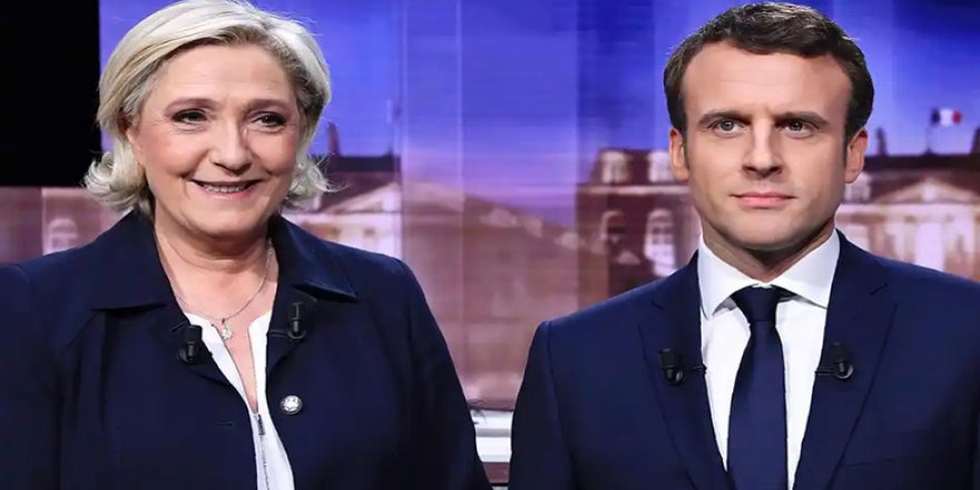 Fransa'da sandıktan çıkan ilk sonuçlara göre Macron ve Le Pen ikinci tura kaldı