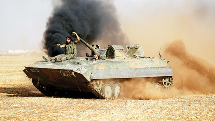 3 Türk tankı imha edildi, Alevi beldesi Mabata'ya yoğun hava saldırısı gerçekleştirildi!