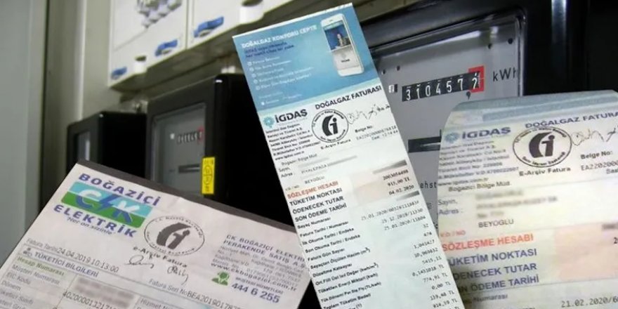 Ayda ortalama 378 bin abonenin elektrik ve doğalgazı kesiliyor