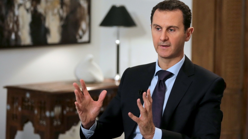 Esad: Efrin harekâtı teröristleri destekleme politikasına dayanıyor