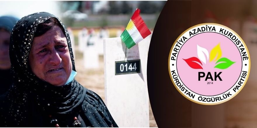 PAK: Enfal Şehitlerini Saygıyla Anıyoruz