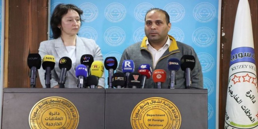 Rus heyeti, Aileleri IŞİD’li olan çoçukları almak için Rojava'da