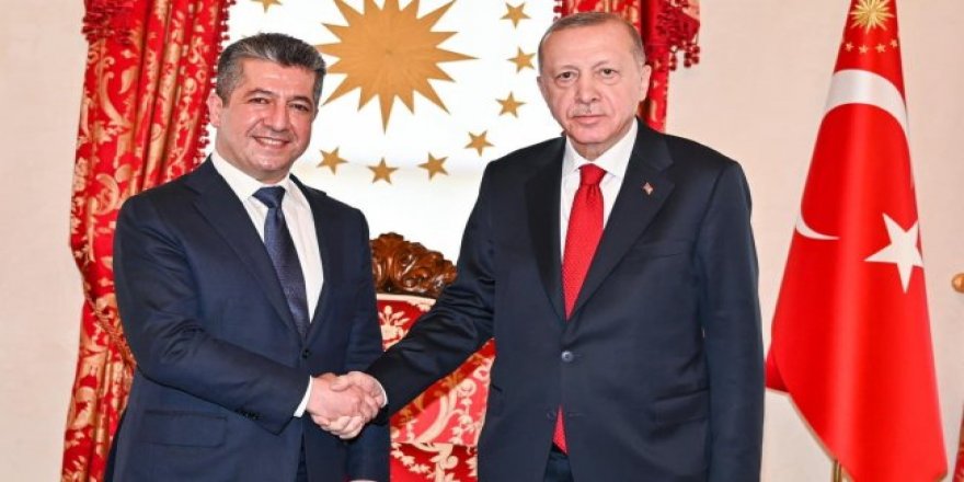 Başbakan Mesrur Barzani, Erdoğan ile görüştü