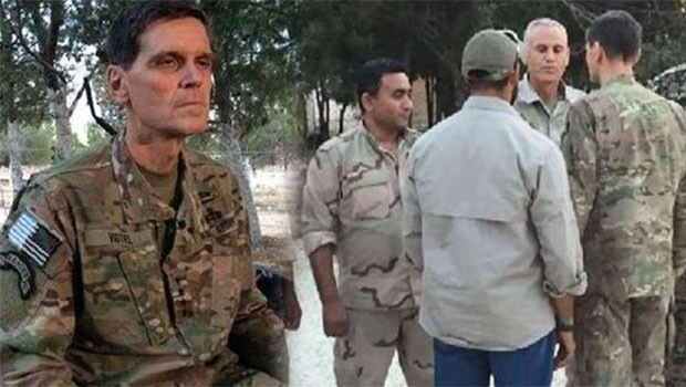 CENTROM Komutanı Votel Rakka'da YPG'lileri ziyaret etti