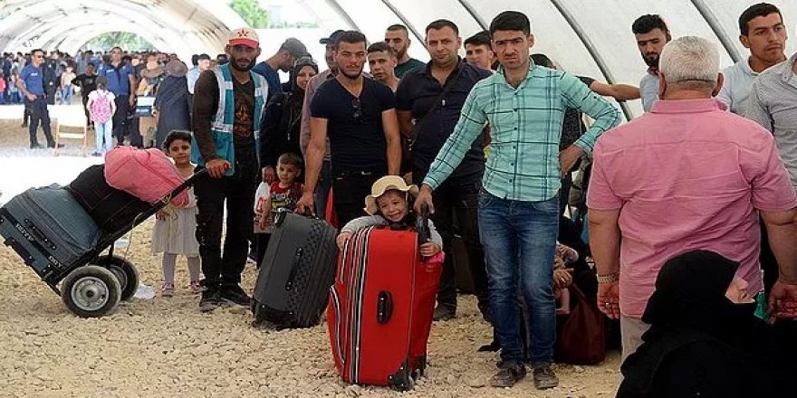 "15-20 ay içinde 1,5 milyon Suriyelinin ülkelerine dönmesi için somut proje hazırlanıyor"