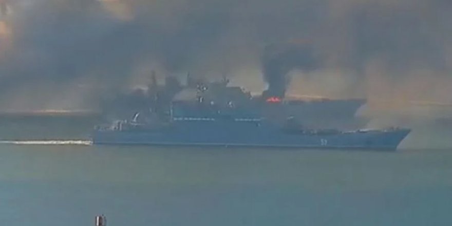 NBC: Moskova kruvazörü ABD'nin verdiği istihbarat üzerine batırıldı