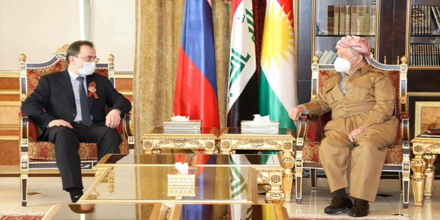 Başkan Barzani, Rusya büyükelçisiyle görüştü