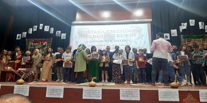 Mardin’de okullar arası ‘Kürtçe Şiir Okuma Yarışması’ düzenlendi