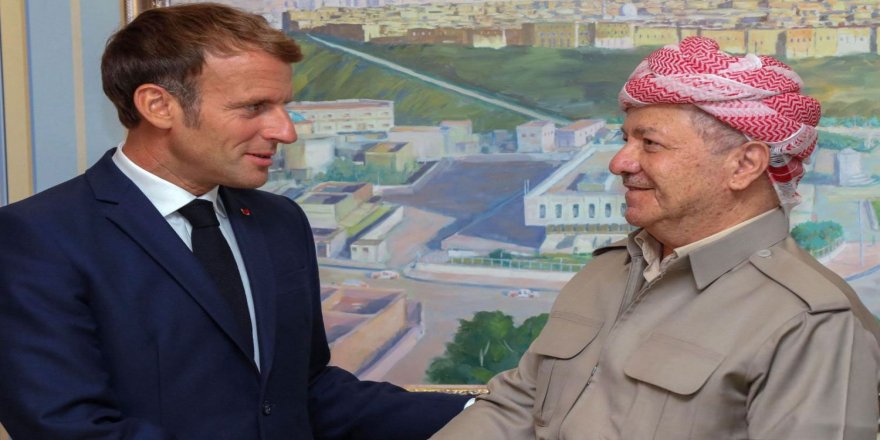 Macron’dan Başkan Barzani’ye telefon!