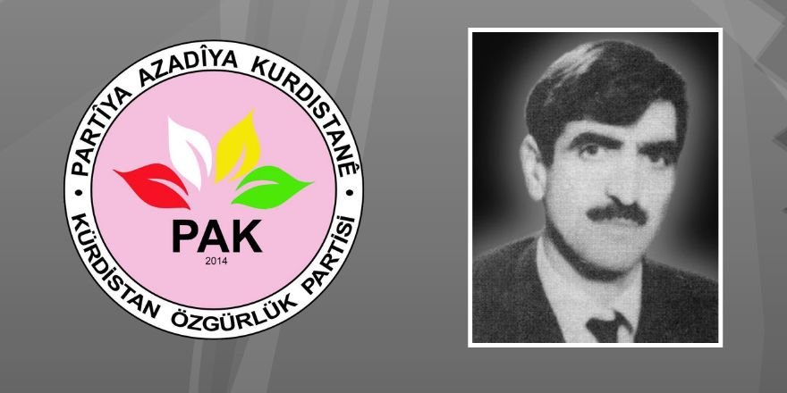 PDKT Lideri, Kürt Yurtseveri Sait Elçi’yi Saygıyla Anıyoruz
