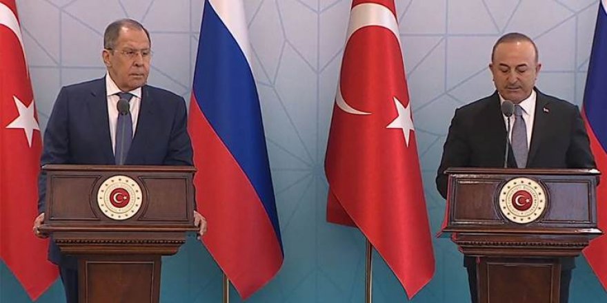 Lavrov ve Çavuşoğlu görüştü