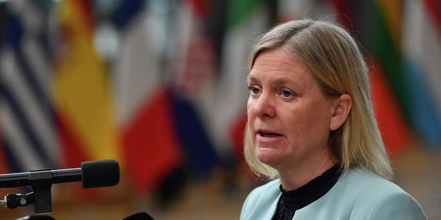 İsveç Başbakanı Andersson: Türkiye'nin endişelerini ciddiye alıyoruz