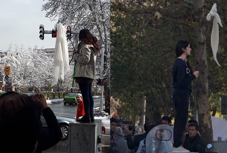 İranlı kadınların 'Beyaz Çarşamba' protestoları: 29 kadın tutuklandı