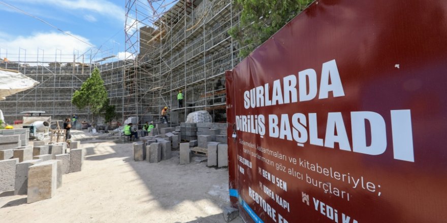 Diyarbakır Surlarındaki restorasyon | "Tahribatları kamufle etme çabası"