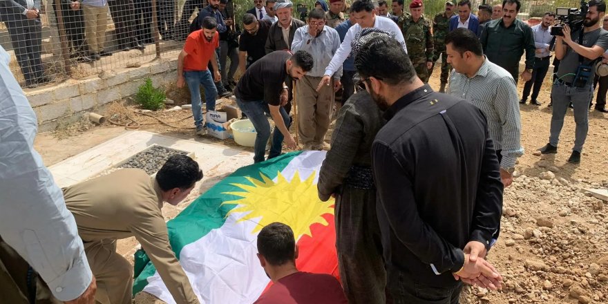 Dara Kaya Erbil’de babası Yaşar Kaya’nın yanında toprağa verildi