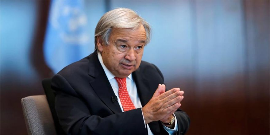 Guterres: İnsanlık, dolu bir silahla oynuyor