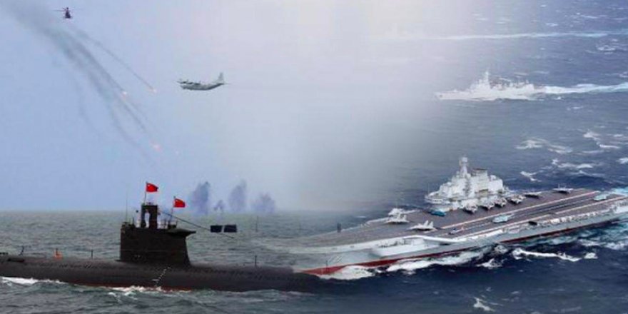 Çin’e ait savaş uçağı ve gemileri Tayvan’ı çevreledi!