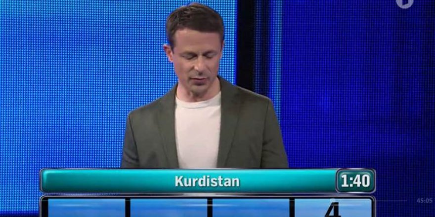 Alman televizyonunda ‘Erbil nerenin başkentidir?’ sorusu