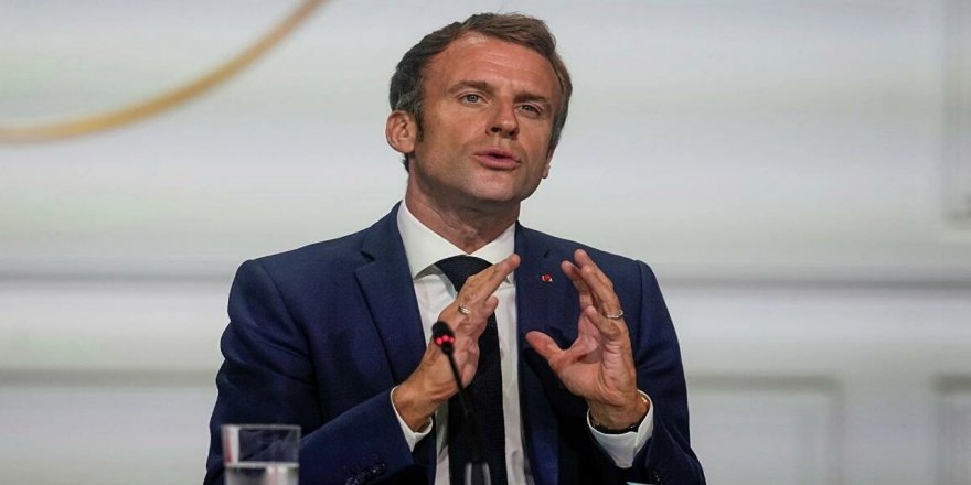 Macron'dan Türkiye'ye suçlama: Fransa karşıtı propaganda yürütüyor