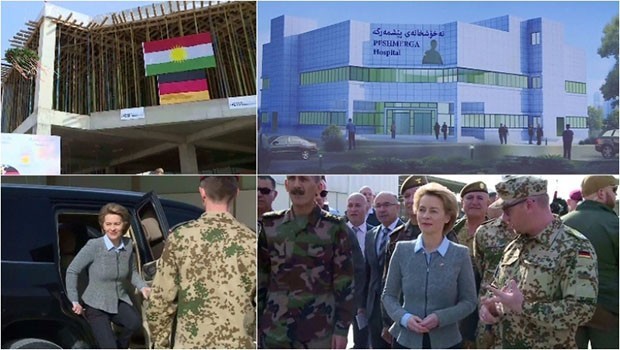 Almanya Savunma Bakanı'ndan Kürdistan'a ziyaret