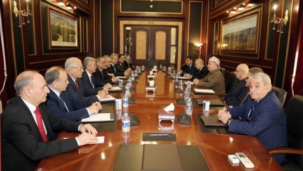 Başkan Barzani ENKS temsilcileriyle bir araya geldi