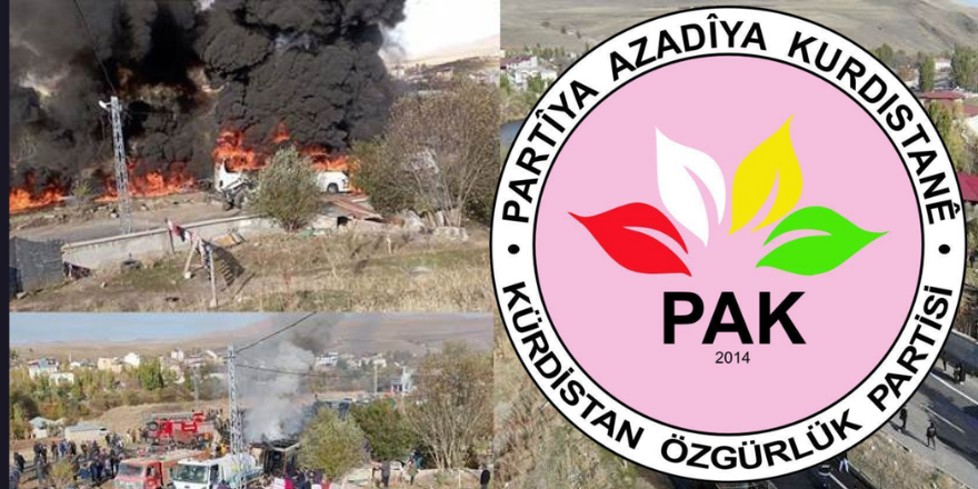 PAK'tan Ağrı’daki trafik kazasında yaşamını yitirenlerin ailelerine başsağlığı mesajı