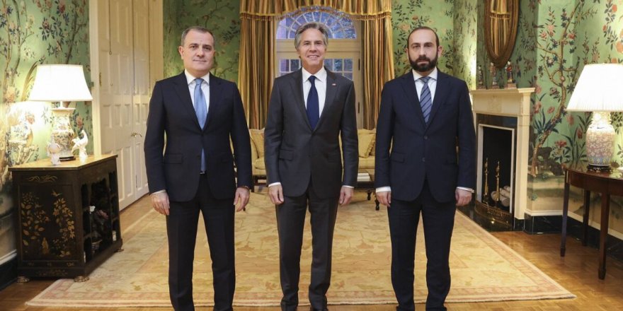 ABD, Ermenistan ve Azerbaycan dışişleri bakanları Washington'da buluştu