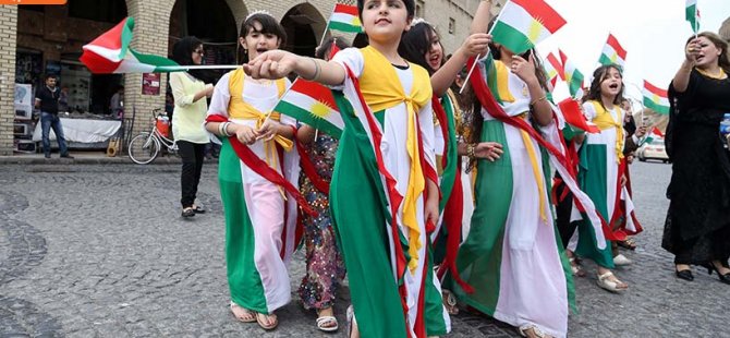 Erbil’de bağımsızlık karnavalı