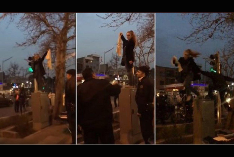 İranlı kadınlar sokaklardan çekilmiyor!