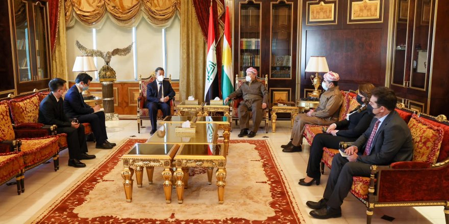 Başkan Barzani'den Kürdistan-Çin ilişkilerini geliştirme vurgusu!