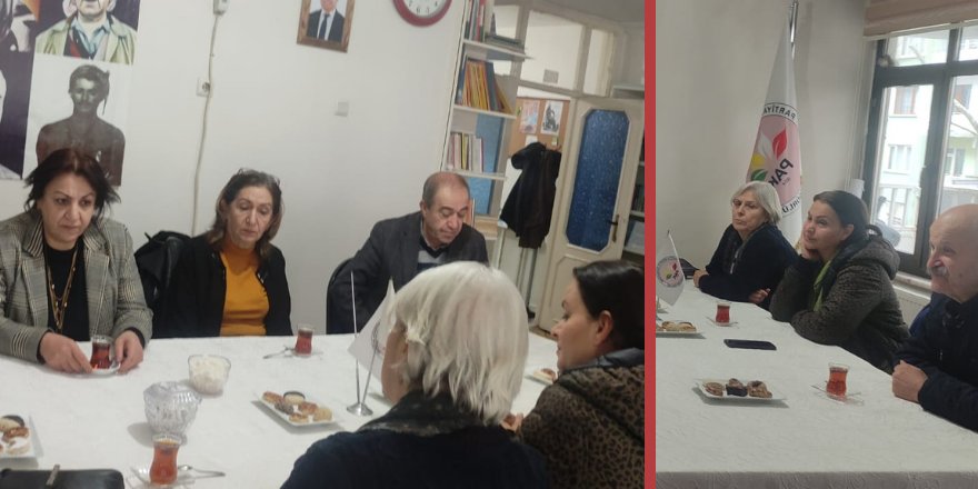 Kürt Kadınlar Birliği Platformu Heyeti Diyarbakır’da PAK’a Dayanışma Ziyaretinde Bulundu