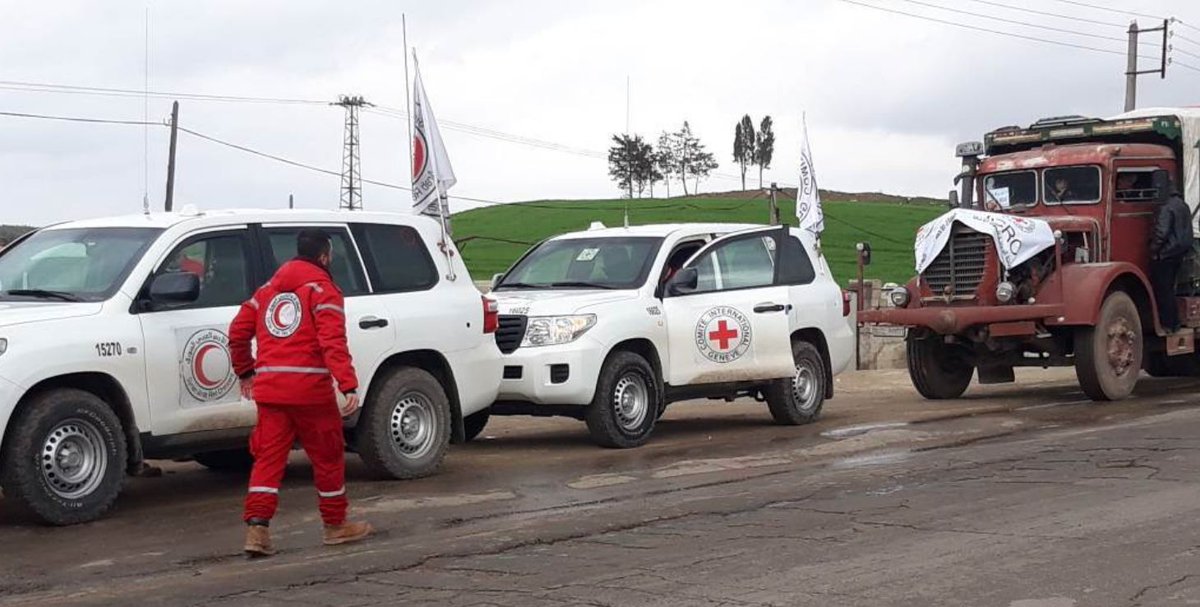 Kızılhaç: Afrin'e yardım konvoyu gidiyor