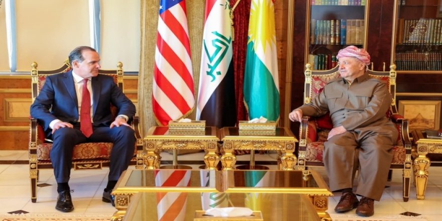 Başkan Barzani ile Brett McGurk’ten çözüm vurgusu