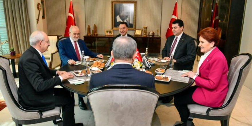 Altılı Masa, Millet İttifakı oldu: Meclis karar almadıkça Erdoğan aday olamaz