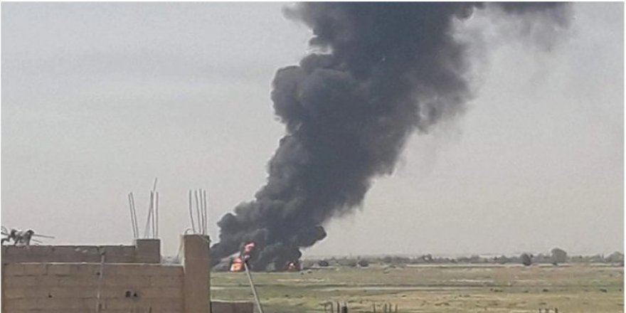 Deyrezzor’da İran destekli milislerin konvoyuna SİHA saldırısı
