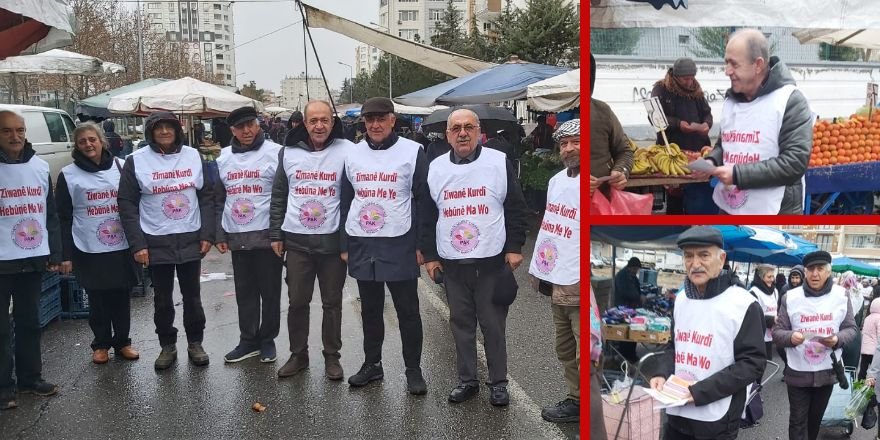 PAK Diyarbakır’ın Diclekent  Semtinde Kürtçe Seçmeli Ders İçin Broşür Dağıttı