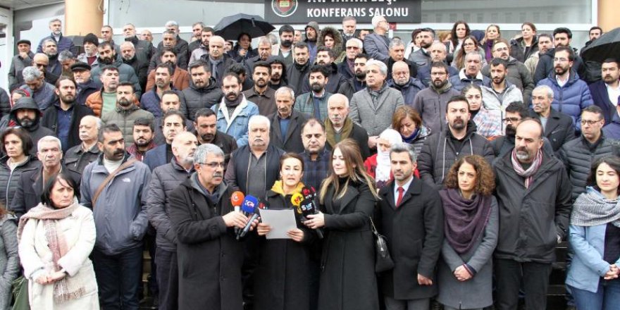 Baro Başkanı Eren’e yönelik tehditlere Diyarbakır’dan ortak tepki