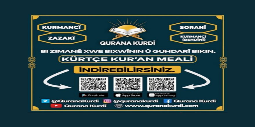 Qurana Kurdî (Kürtçe Kur’an) mobil uygulaması piyasada; hazırlayanlar anlatıyor