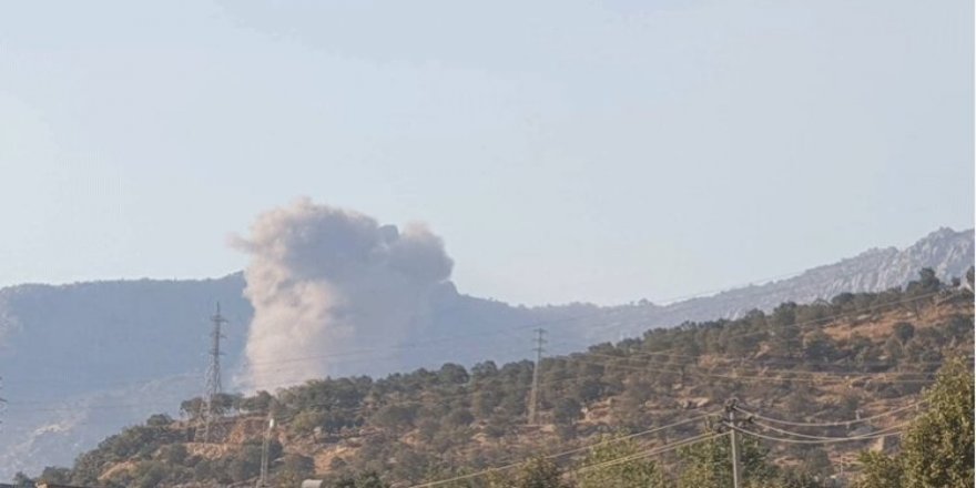 Savaş uçakları Amedi kırsalını bombaladı